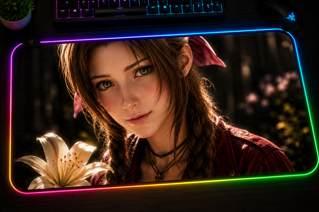 Final Fantasy VII Inspired XXL Gaming Mouse Pad 29 LED