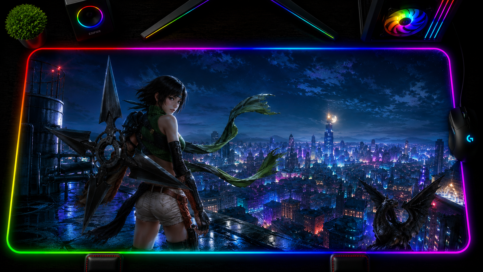 Final Fantasy VII Inspired XXL Gaming Mouse Pad 61