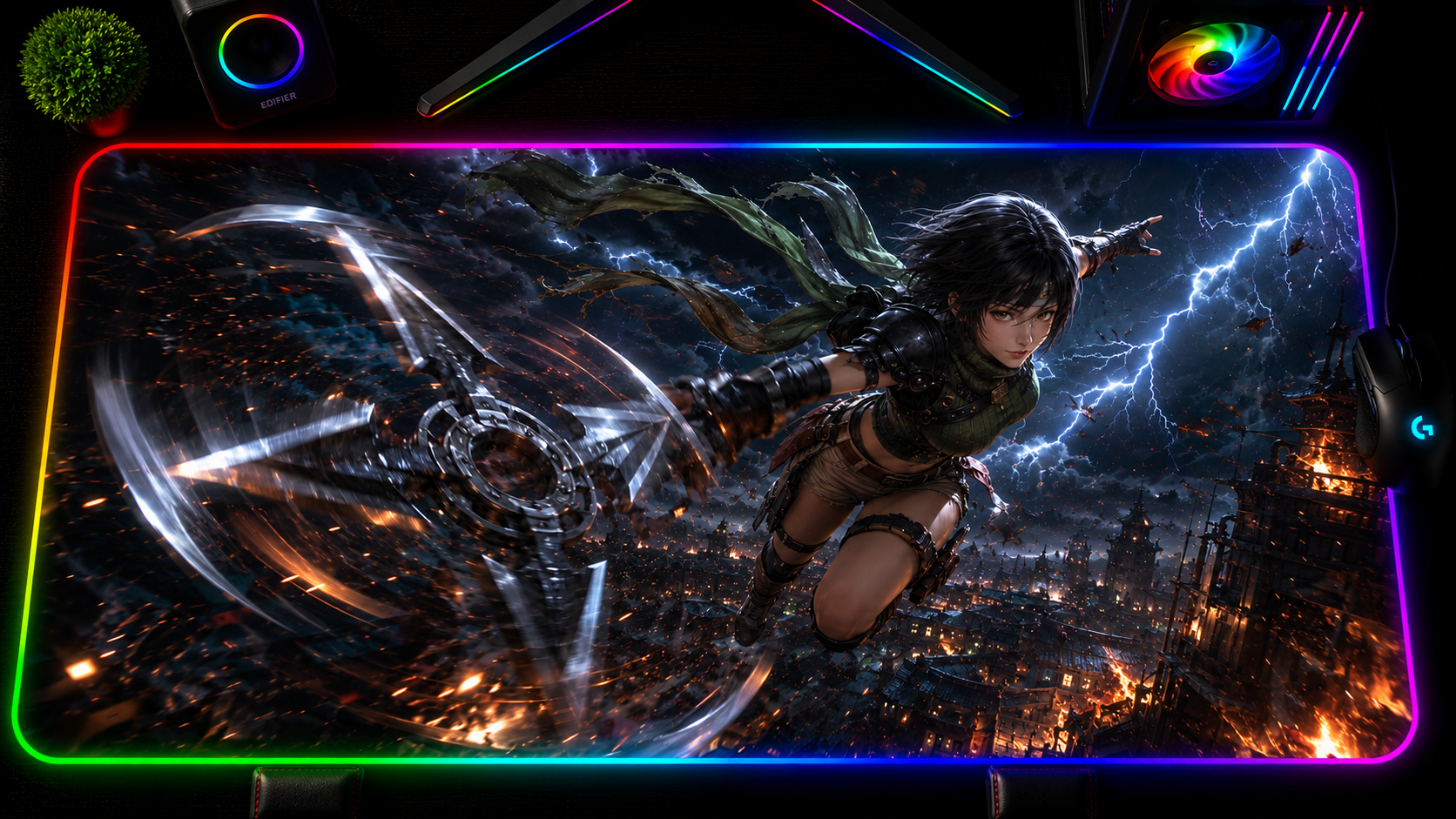 Final Fantasy VII Inspired XXL Gaming Mouse Pad 62