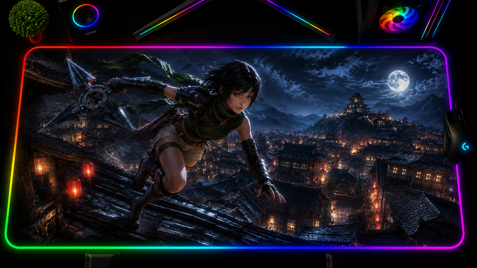 Final Fantasy VII Inspired XXL Gaming Mouse Pad 65