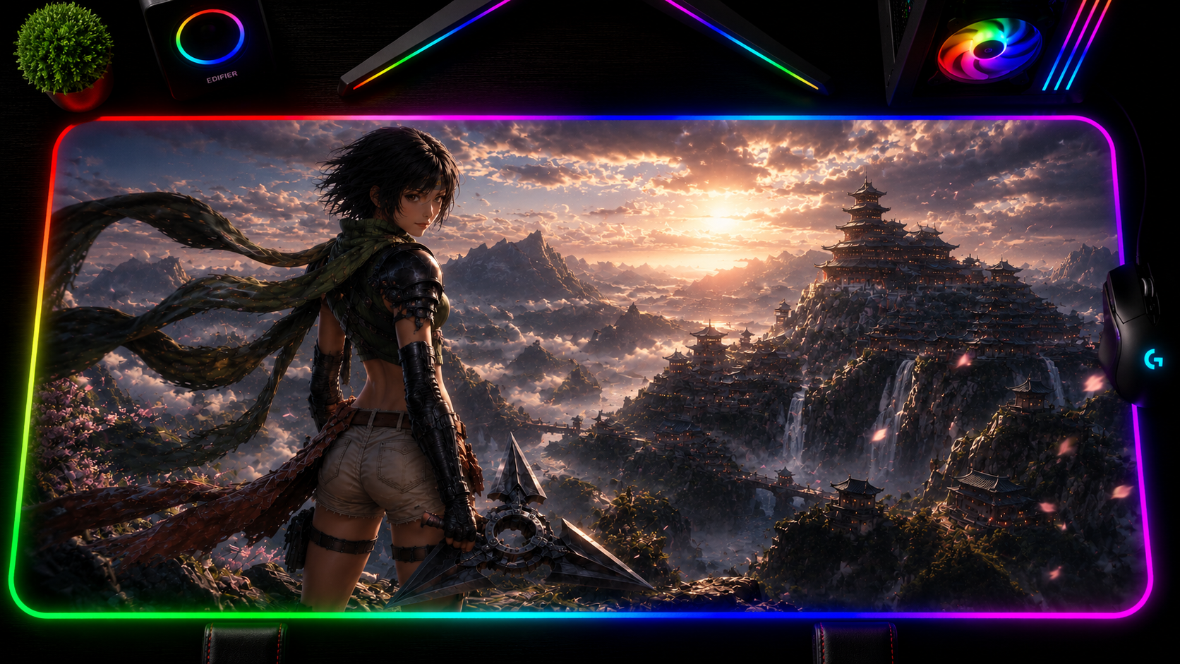 Final Fantasy VII Inspired XXL Gaming Mouse Pad 67