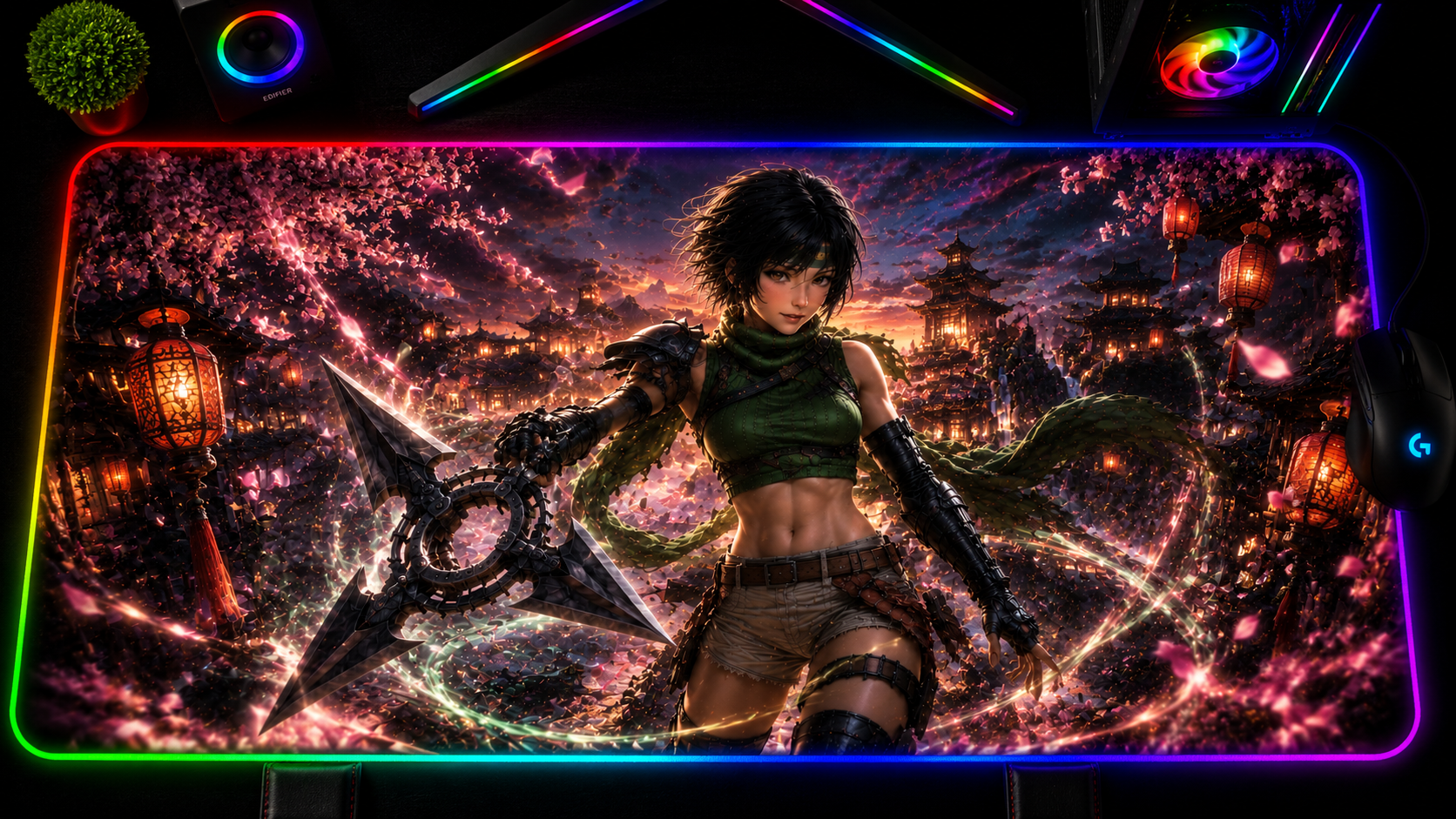 Final Fantasy VII Inspired XXL Gaming Mouse Pad 70