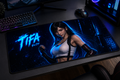 Final Fantasy VII Inspired XXL Gaming Mouse Pad 02 Non-LED