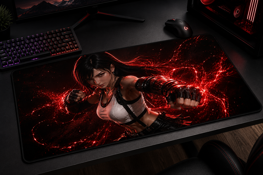 Final Fantasy VII Inspired XXL Gaming Mouse Pad 06 Non-LED