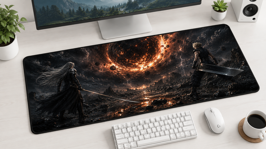 Final Fantasy VII Inspired XXL Gaming Mouse Pad 32 Non-LED