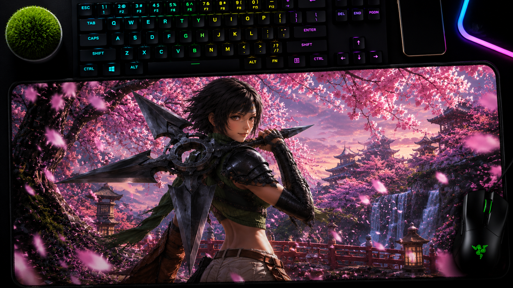 Final Fantasy VII Inspired XXL Gaming Mouse Pad 64