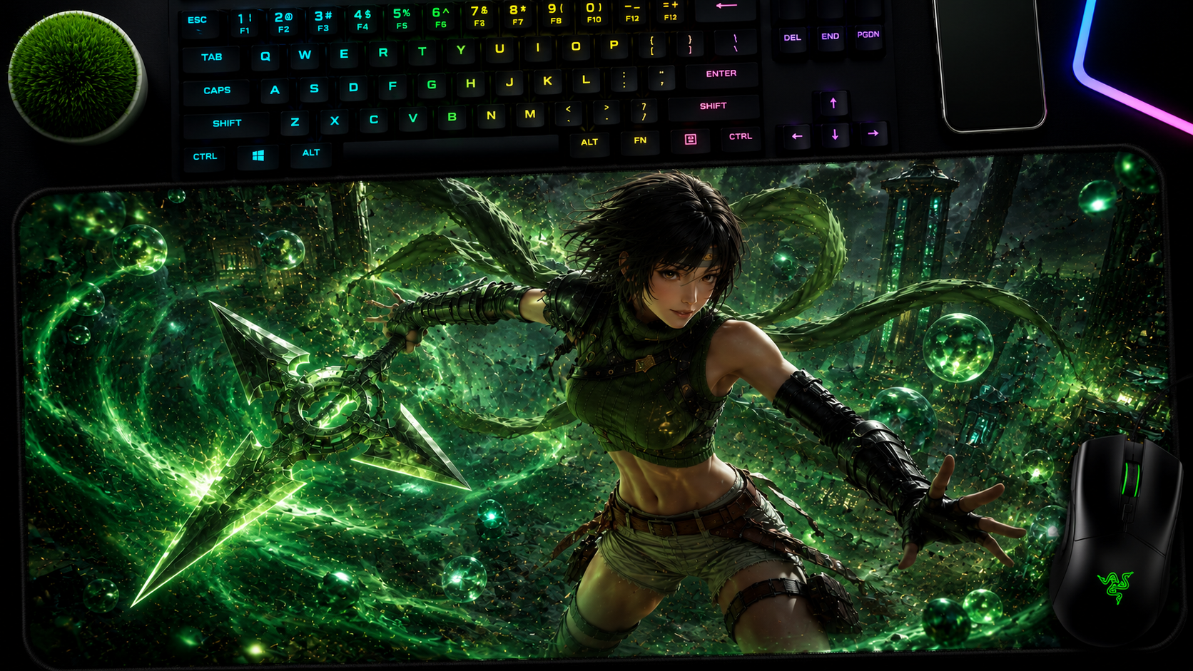 Final Fantasy VII Inspired XXL Gaming Mouse Pad 66