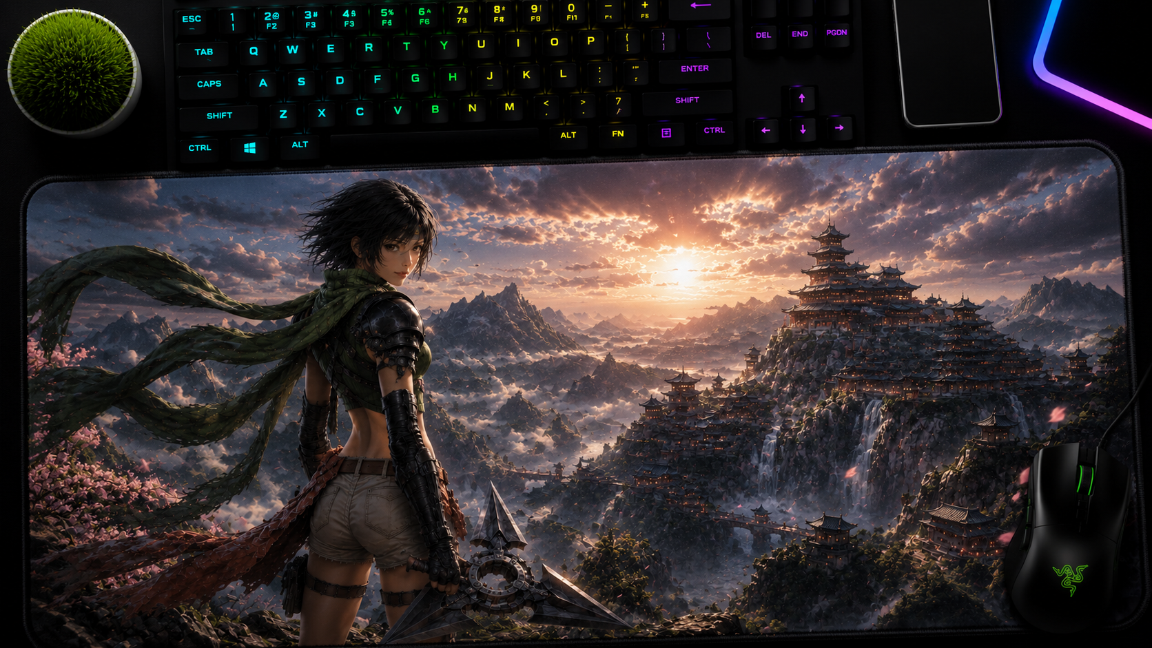 Final Fantasy VII Inspired XXL Gaming Mouse Pad 67