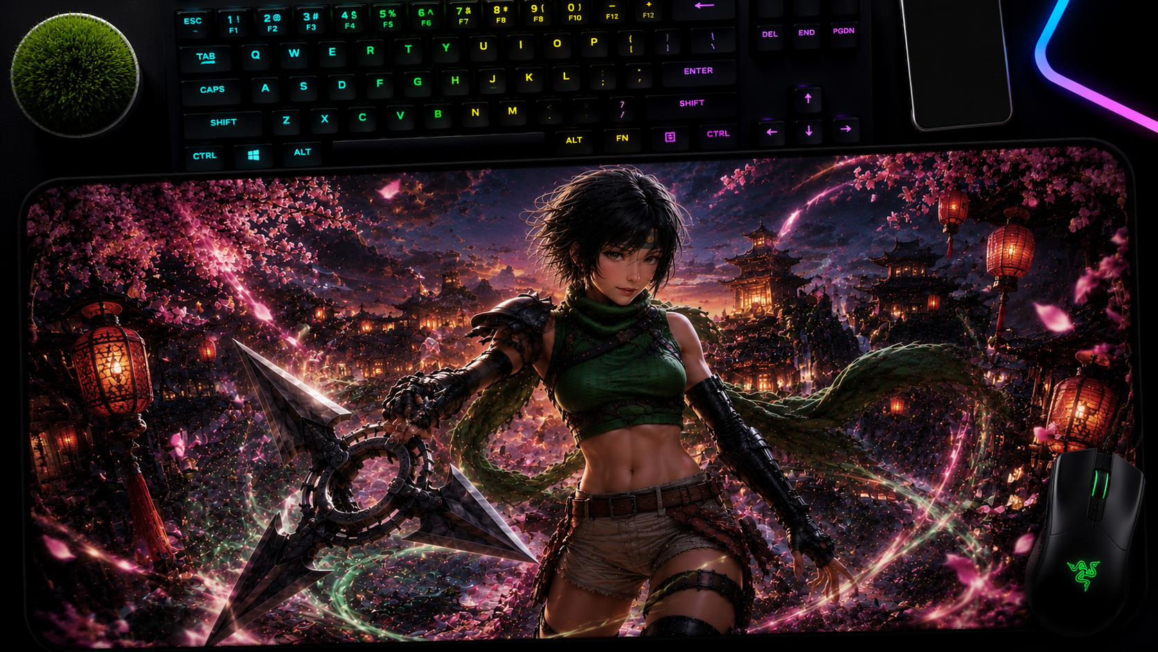 Final Fantasy VII Inspired XXL Gaming Mouse Pad 70