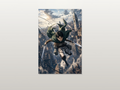 Attack on Titan inspired canvas poster artwork 01