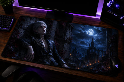 Baldur's Gate 3 Inspired XXL Gaming Mouse Pad 02 - Non-LED