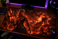 Baldur's Gate 3 Inspired XXL Gaming Mouse Pad 03 - Non-LED