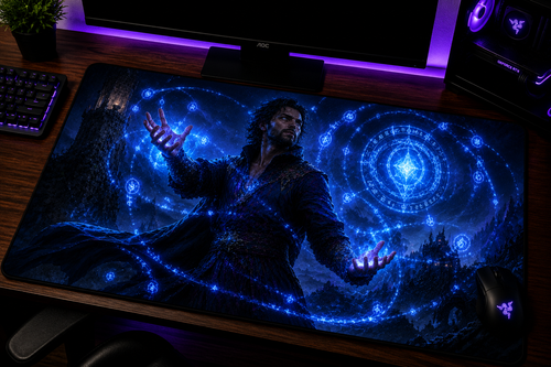 Baldur's Gate 3 Inspired XXL Gaming Mouse Pad 07 - Non-LED
