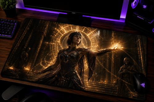Baldur's Gate 3 Inspired XXL Gaming Mouse Pad 09 - Non-LED