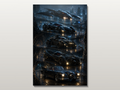 Batman Evolutions inspired canvas poster 01 clean wall art preview