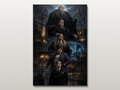 Batman Evolutions inspired canvas poster 04 clean wall art preview