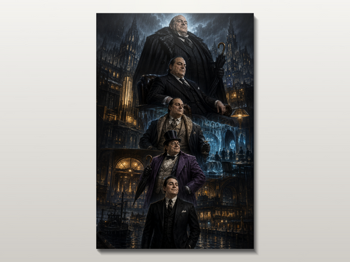 Batman Evolutions inspired canvas poster 04 clean wall art preview