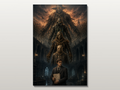 Batman Evolutions inspired canvas poster 05 clean wall art preview