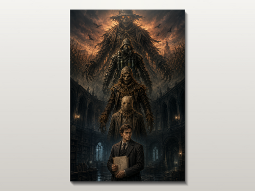 Batman Evolutions inspired canvas poster 05 clean wall art preview