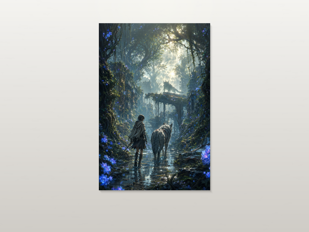 Beast of Reincarnation inspired canvas poster artwork 03