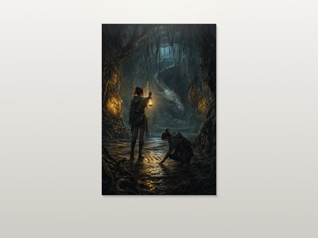 Beast of Reincarnation inspired canvas poster artwork 04