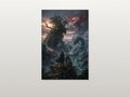 Beast of Reincarnation inspired canvas poster artwork 05