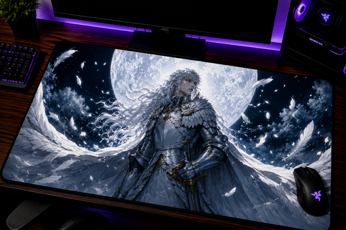 Berserk inspired XXL gaming mouse pad 02 Non-LED version