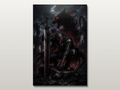 Berserk inspired canvas poster 05 close wall preview
