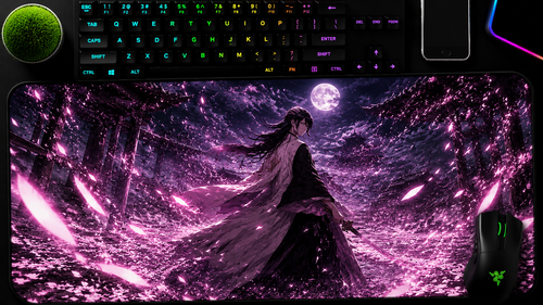 Bleach inspired XXL gaming mouse pad 04 Non-LED version, 3 mm thick