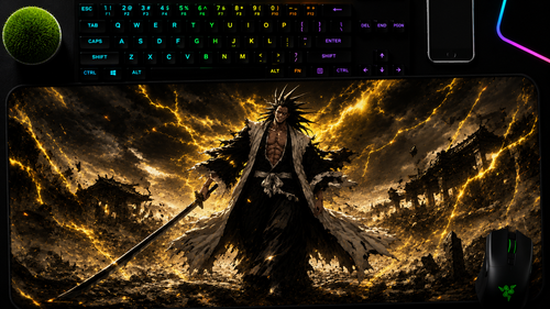 Bleach inspired XXL gaming mouse pad 05 Non-LED version, 3 mm thick
