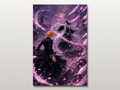 Bleach inspired canvas poster 05 close wall preview
