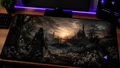 Bloodborne Inspired XXL Gaming Mouse Pad 05 Non-LED