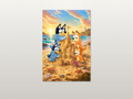 Bluey inspired canvas poster artwork 05