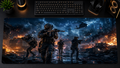 Call of Duty inspired XXL gaming mouse pad 01 Non-LED version, 3 mm thick