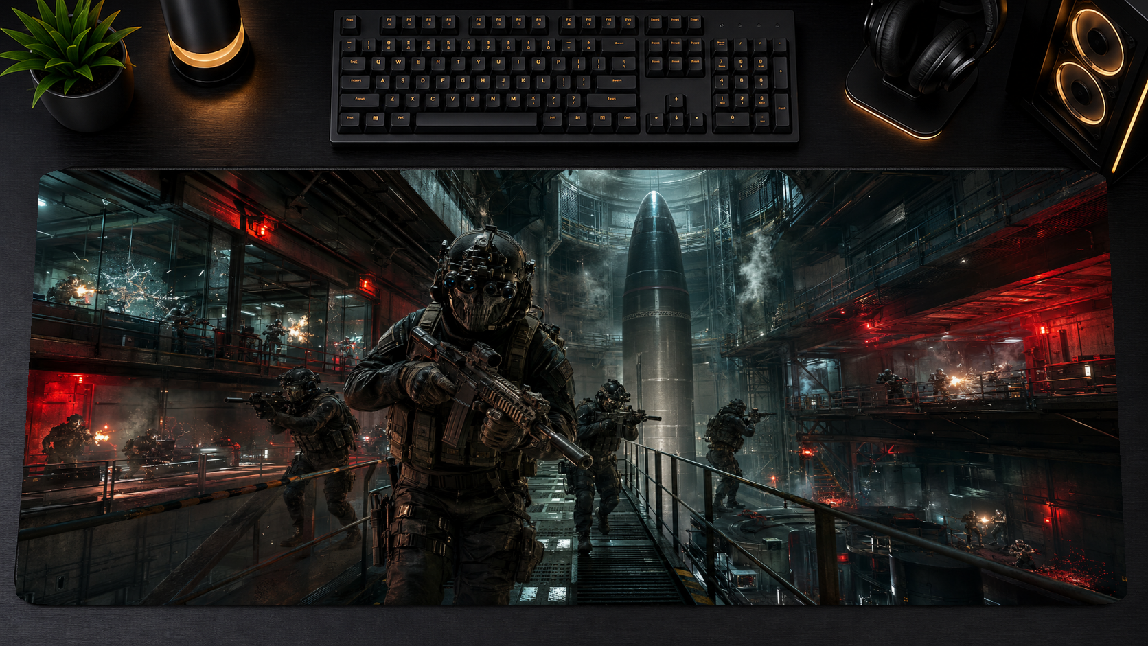 Call of Duty inspired XXL gaming mouse pad 06 Non-LED version, 3 mm thick
