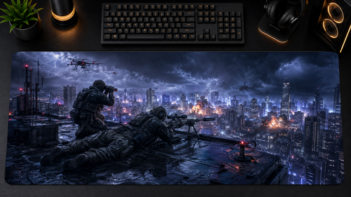 Call of Duty inspired XXL gaming mouse pad 07 Non-LED version, 3 mm thick