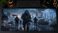 Call of Duty inspired XXL gaming mouse pad 09 Non-LED version, 3 mm thick