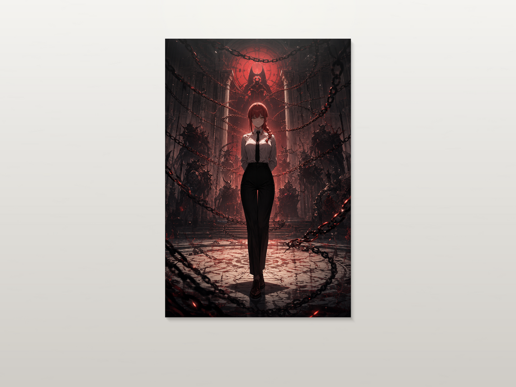 Chainsaw Man inspired canvas poster artwork 04