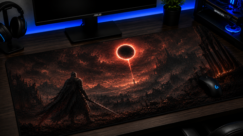 Dark Souls inspired XXL gaming mouse pad 09 Non-LED version, 3 mm thick