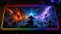 Diablo IV inspired XXL gaming mouse pad 05 LED version, 3 mm thick