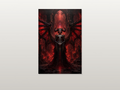Diablo IV inspired canvas poster artwork 01