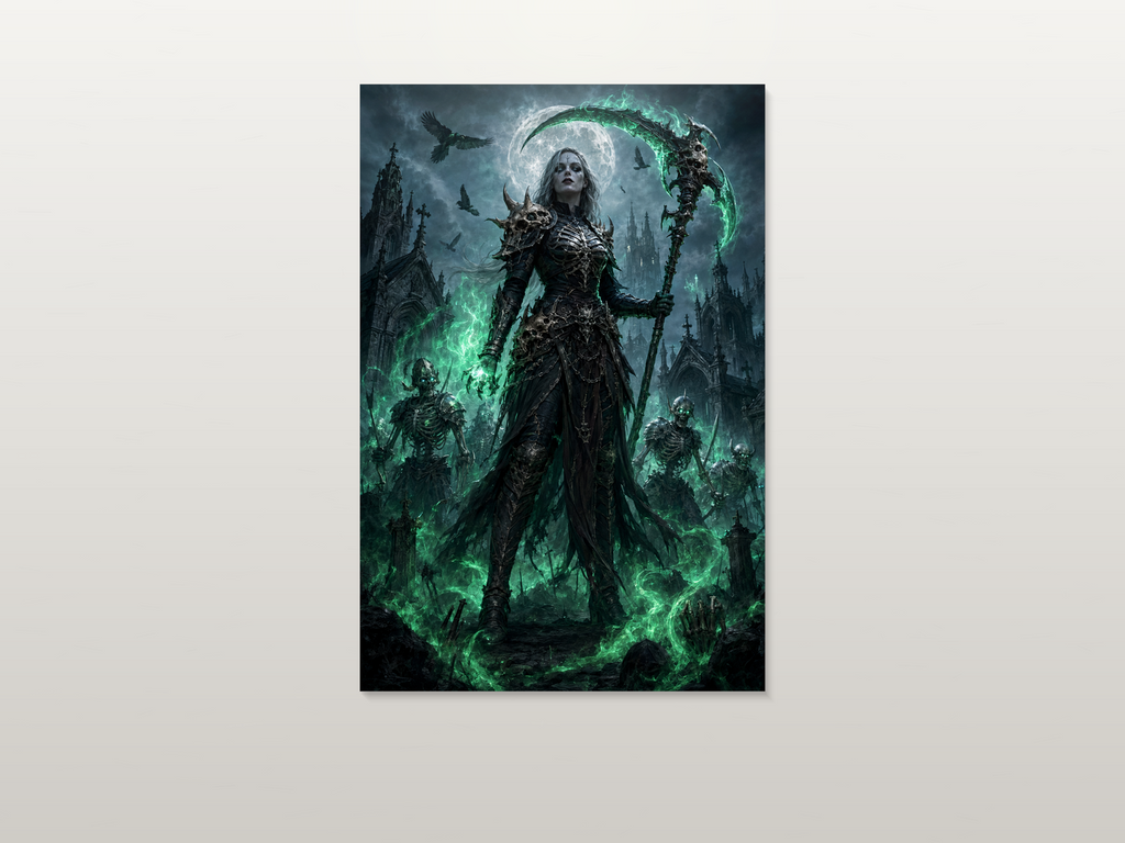 Diablo IV inspired canvas poster artwork 03