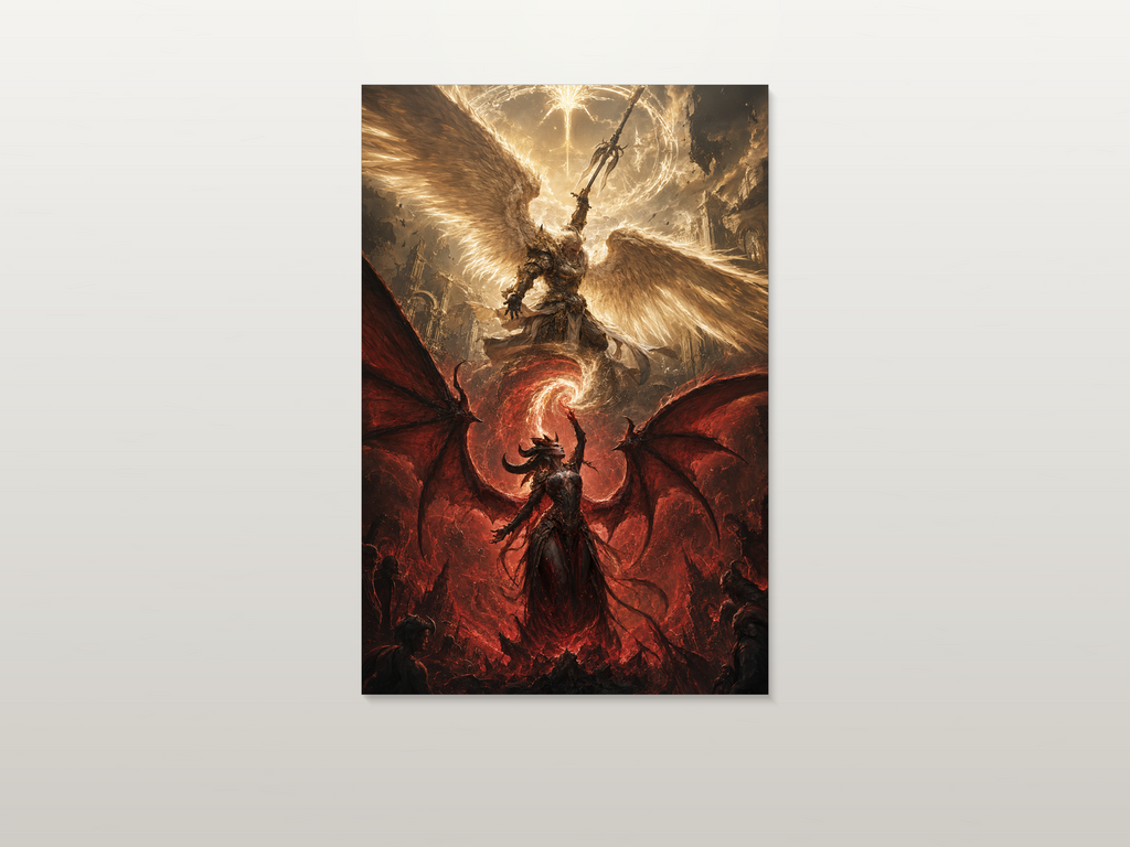 Diablo IV inspired canvas poster artwork 04
