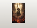 Diablo IV inspired canvas poster artwork 05