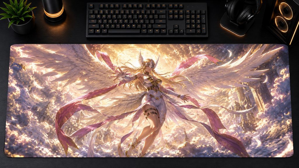 Digimon inspired XXL gaming mouse pad 06 Non-LED version, 3 mm thick