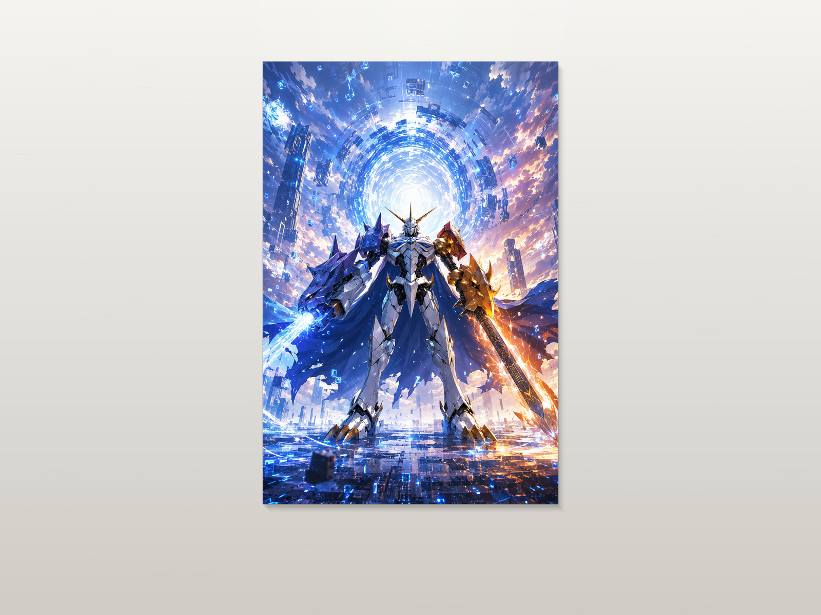 Digimon inspired canvas poster artwork 02