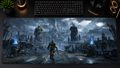 Doom inspired XXL gaming mouse pad 05 Non-LED version, 3 mm thick