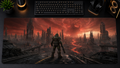 Doom inspired XXL gaming mouse pad 08 Non-LED version, 3 mm thick