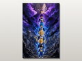 Dragon Ball Evolutions inspired canvas poster 01 clean wall art preview