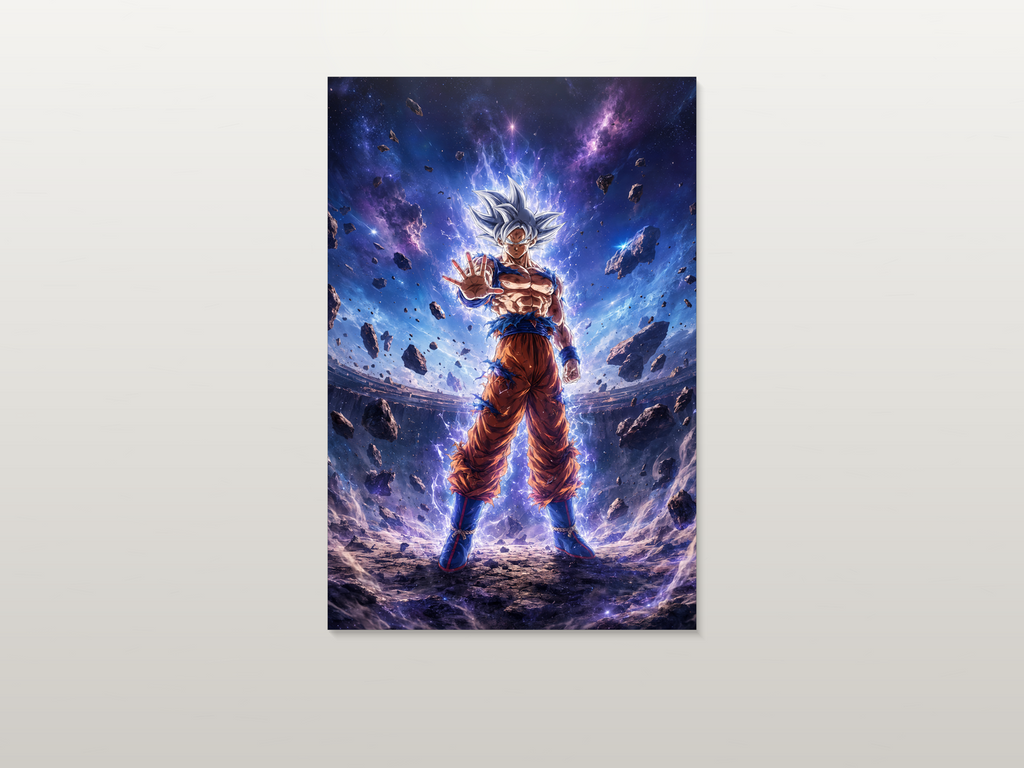 Dragon Ball inspired canvas poster artwork 01